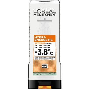 Men Expert Gel Douche Hydra Energetic Extreme Sport avec Sensation de Fraîcheur