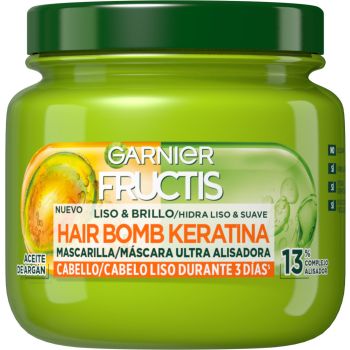 Fructis Hair Bomb Kératine Masque Capillaire Lisse & Brillance