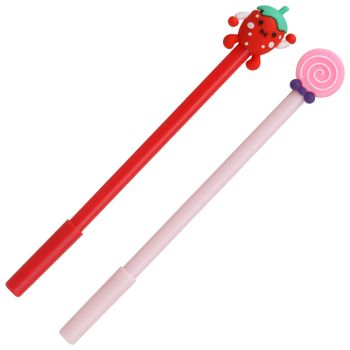 Set di Penne Strawberry & Roll 