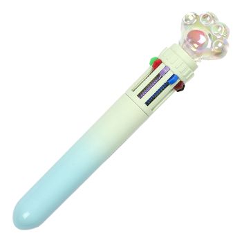 Penna a sfera divertente a 10 colori