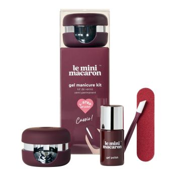 Kit de Manucure Semi-Permanente Cassis