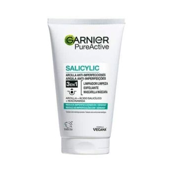 Pure Active Clay 3 in 1 Gel Detergente, Esfoliante e Maschera Riduce le imperfezioni in una settimana