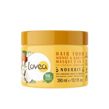 Maschera per capelli al monoi e al karité 3 in 1