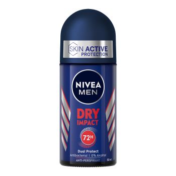 Men Dry Impact Déodorant Roll-On 72h