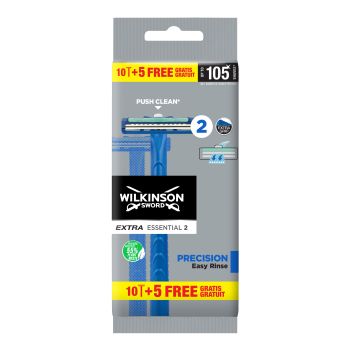 Extra 2 Rasoirs Jetables