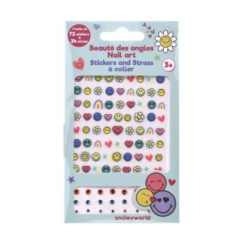 Smiley Stickers pour Ongles