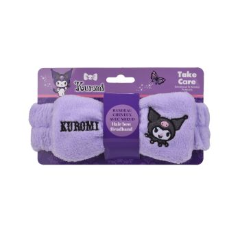 Bandeau Hello Kitty Kuromi avec Nœud pour les Cheveux