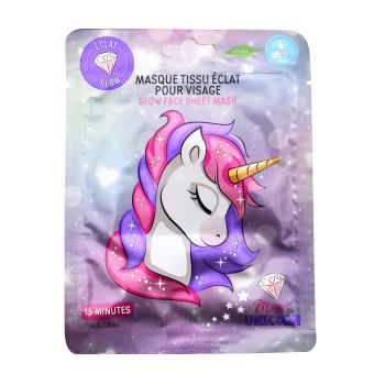 Unicorn Maschera Viso Glow