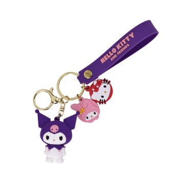 Hello Kitty Kuromi Porte-clés Hello Kitty Kuromi Porte-clés