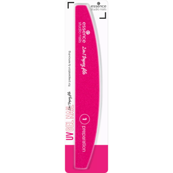 UV Gel Studio nails 2 in 1 Lima per unghie