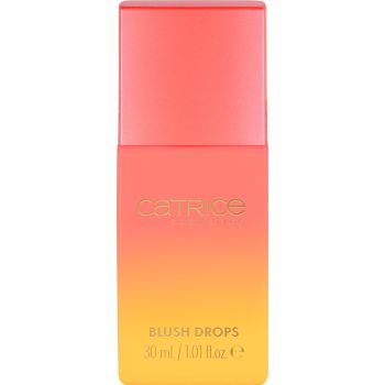 Gocce di blush al sole di mezzanotte