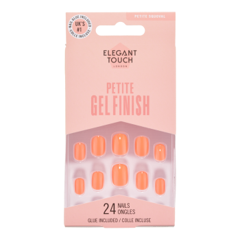 Petite Gel Finish Tulip Sunrise Faux Ongles