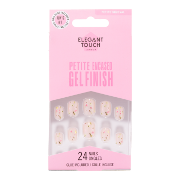 Faux ongles Gel Fini Petite Encased Garden Blooms