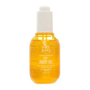 Huile Sèche pour le Corps à l'Arôme de Caramel Salé et Vanille Huile Sèche pour le Corps à l'Arôme de Caramel Salé et Vanille