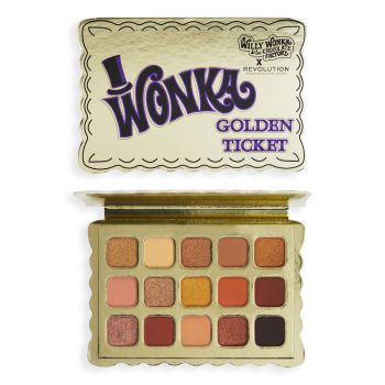 Willy Wonka Golden Ticket Palette di ombretti 