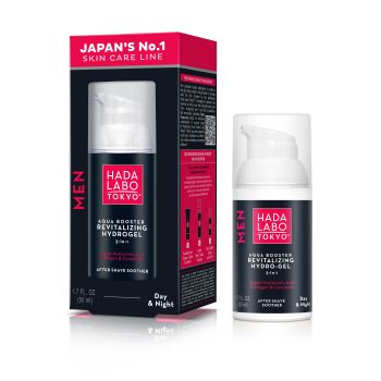 Gel idratante e rivitalizzante per uomo