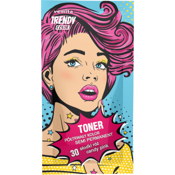 Toner colorato di tendenza