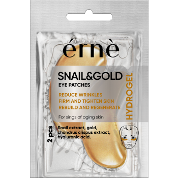 Patchs Yeux à l'Extrait de Escargot et Or