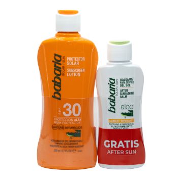 Latte solare SPF30 + Pack doposole Latte solare SPF30 + Pack doposole