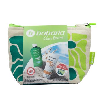 Trousse Sunshine Aloe Crème Visage SPF50+ et Baume Après-soleil Effet Glace Trousse Sunshine Aloe Crème Visage SPF50+ et Baume Après-soleil Effet Glace