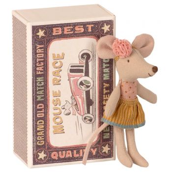 Ermanota Mouse in scatola di fiammiferi