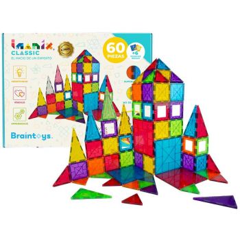 Costruzione Magnetica Imanix 60 pezzi Costruzione Magnetica Imanix 60 pezzi