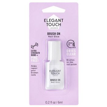 Adesivo per unghie con pennello