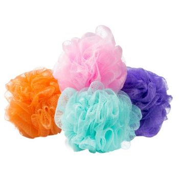 Éponge de Douche Exfoliante en Nylon