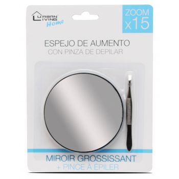 Miroir à Ventouse avec Pince à Épiler