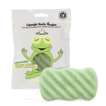 Spugna Konjac al tè verde