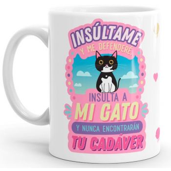 Tasse Insulte de mon chat Tasse Insulte de mon chat