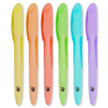 Set di 6 Pennarelli Tono Pastello Set di 6 Pennarelli Tono Pastello