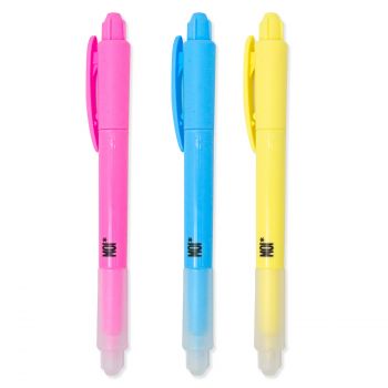 Set di 3 pennarelli cancellabili Set di 3 pennarelli cancellabili