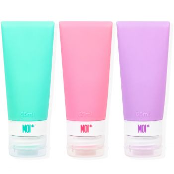 Set da 3 bottiglie da viaggio Set da 3 bottiglie da viaggio