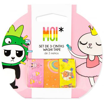 Party Set 3 Nastri Washi Tape Party Set 3 Nastri Washi Tape