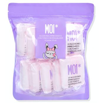 Cotons Imprégnés de Tonique Démaquillant Cotons Imprégnés de Tonique Démaquillant