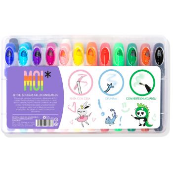 Set di 24 Ceras Gel Acquarellibili Set di 24 Ceras Gel Acquarellibili