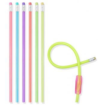 Matite flessibili con gomma da cancellare Matite flessibili con gomma da cancellare