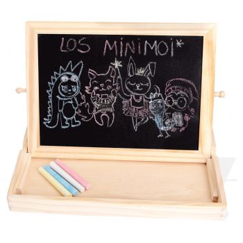 Ardoise en bois double face Ardoise en bois double face