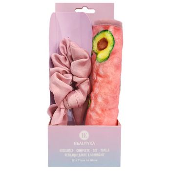 Set Démaquillant Complet It's Time to Glow : Serviette & Chouchou Set Démaquillant Complet It's Time to Glow : Serviette & Chouchou