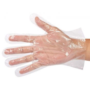 Guanti monouso in polietilene