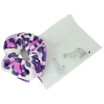 Skinya Elastico per capelli Microfibra Leopard