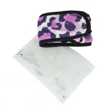 Fascia per capelli Microfibra Skinya Leopard