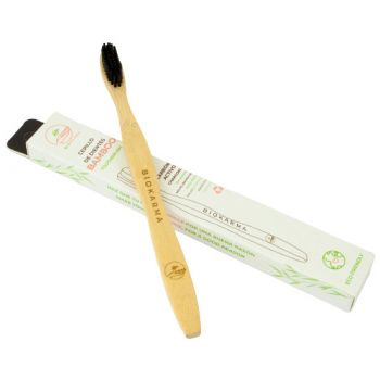 Spazzolino Bamboo Carbone Attivo
