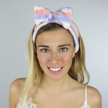 Turbante Lazo a strisce Arancio Turbante Lazo a strisce Arancio