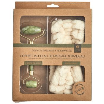 Set Massage Pierre Jade + Ruban