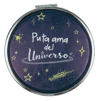 Specchio doppio tascabile Padrona dell'universo Puttana