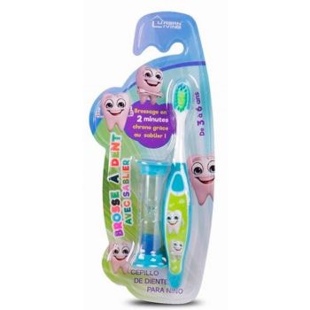 Brosse à dents enfant + Sablier
