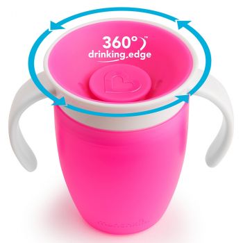 Tazza Miracle 360a Antigoccia con maniglie