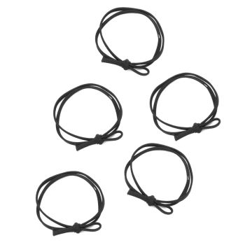 Set Élastiques Noeud Noir Set Élastiques Noeud Noir
